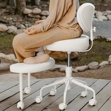 Newport Faux Leather Meditation Chair